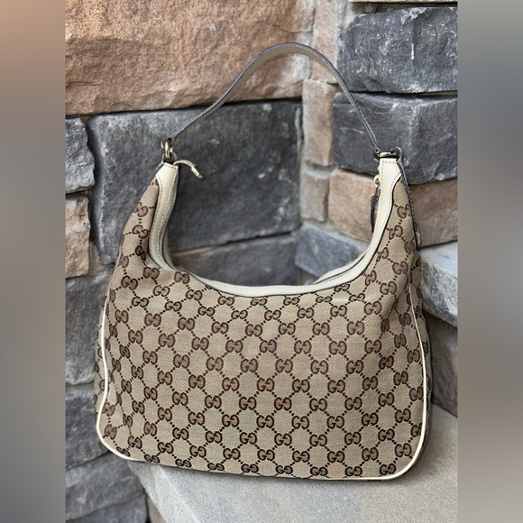 EUC Gucci GG Canvas Charmy Hobo Authentic Shoulder Bag - Picture 2 of 16